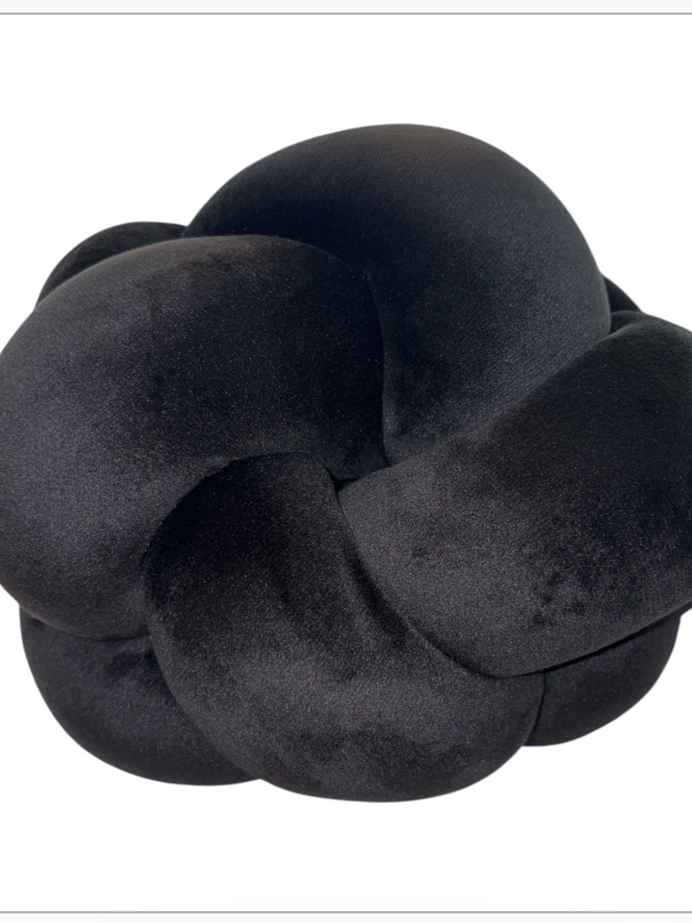Room Essentials Black Knot Accent Pillow